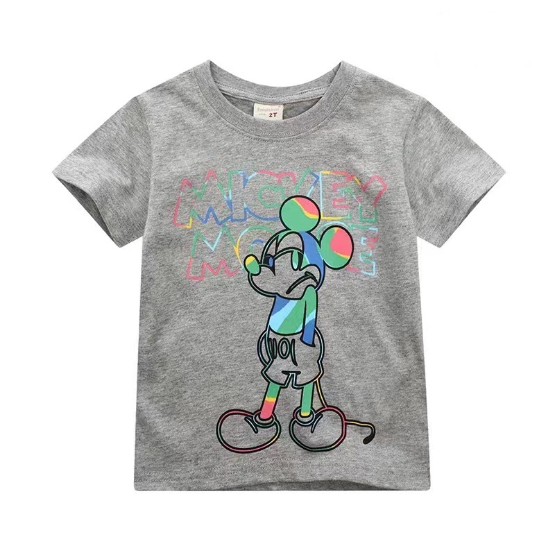 mickey mouse grey tshirt