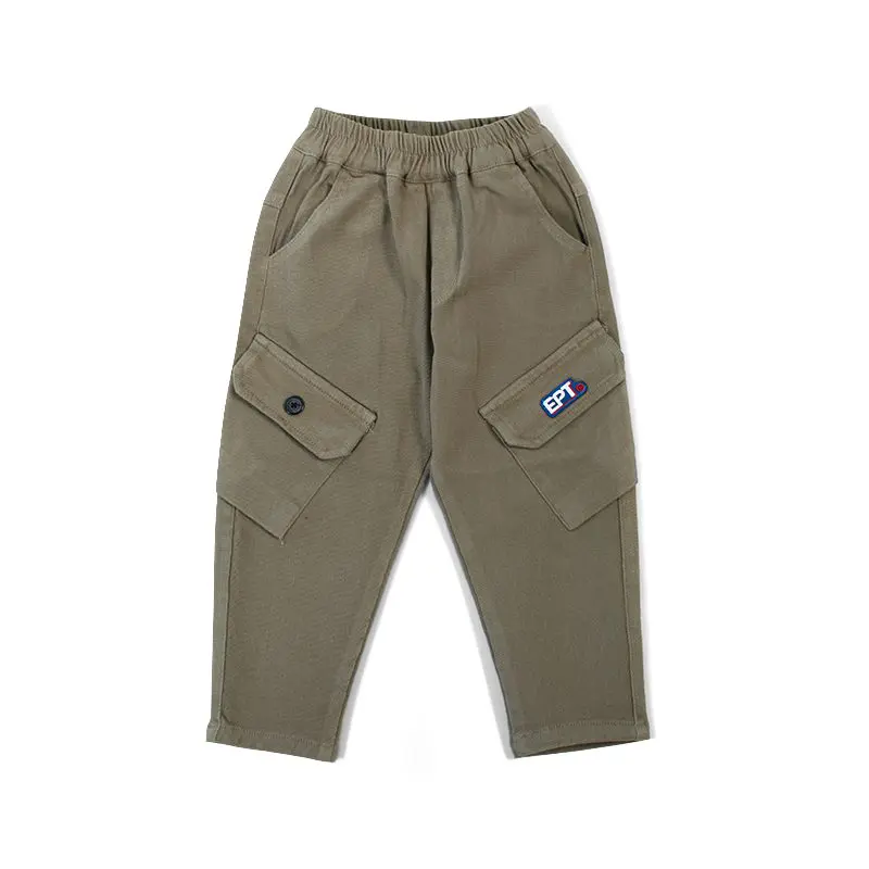 Side Pocket Design Cotton Pant