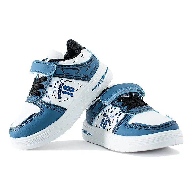 Blue Colorblock Sneakers